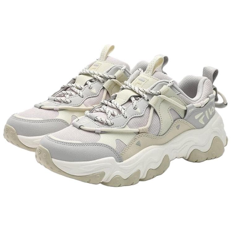 Кроссовки FILA FLUID 5 Low Топ Кроссовки с Толстой Подошвой Женские Серые - изображение 2