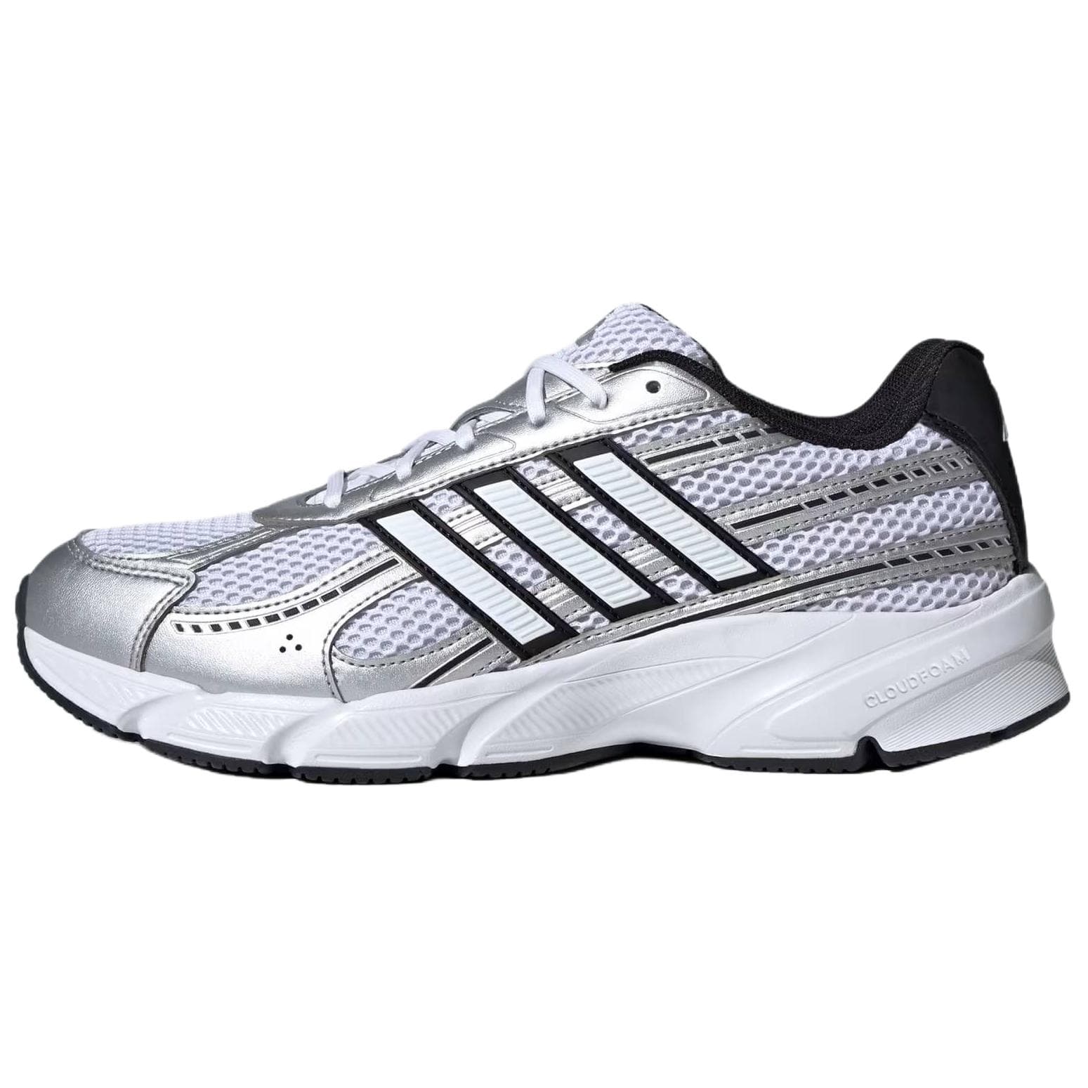 Кроссовки для бега Adidas TECHNOCHAOS 2000 Дышащий Повседневные кроссовки для бега Мужской Белый серебристый - изображение 1