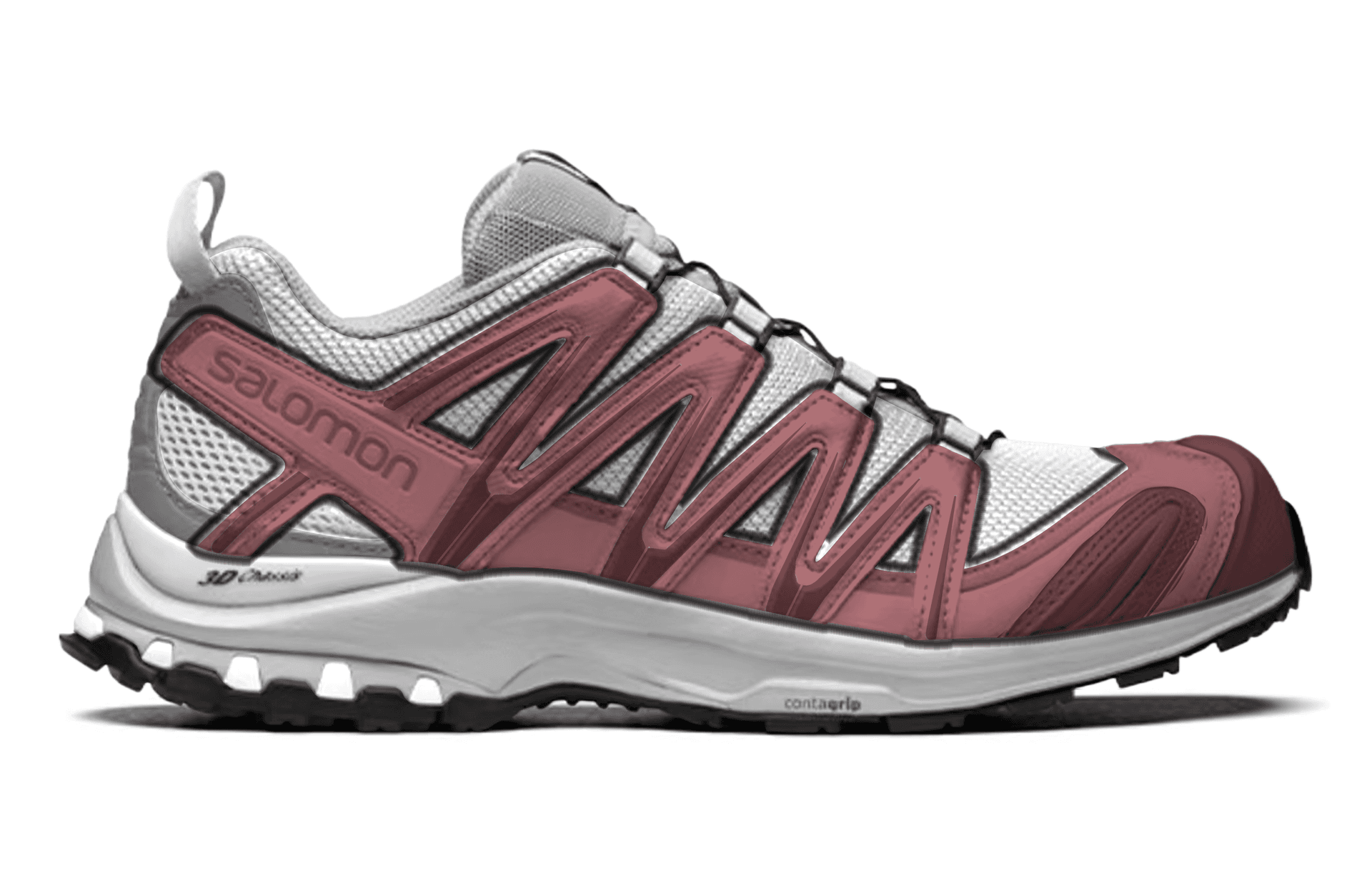 Кроссовки для бега Salomon XA Pro 3D Crimson - изображение 2