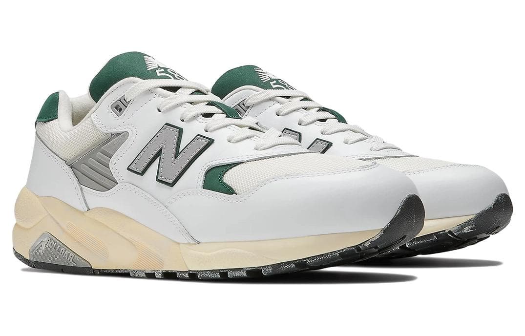 Кроссовки для бега New Balance 580 White Green Yellow - изображение 3