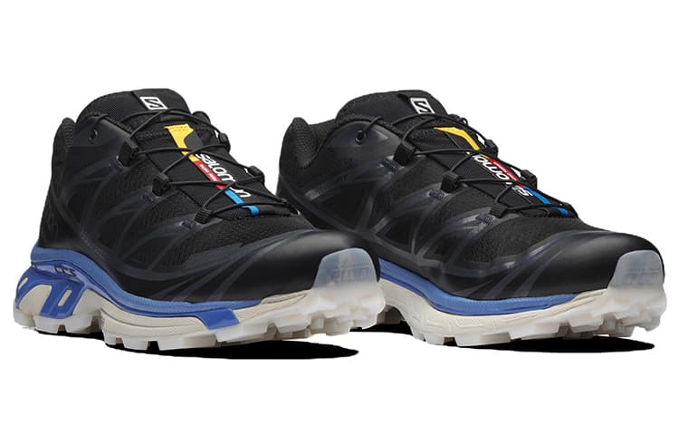 Кроссовки для бега Salomon XT-6 Clear Black - изображение 2