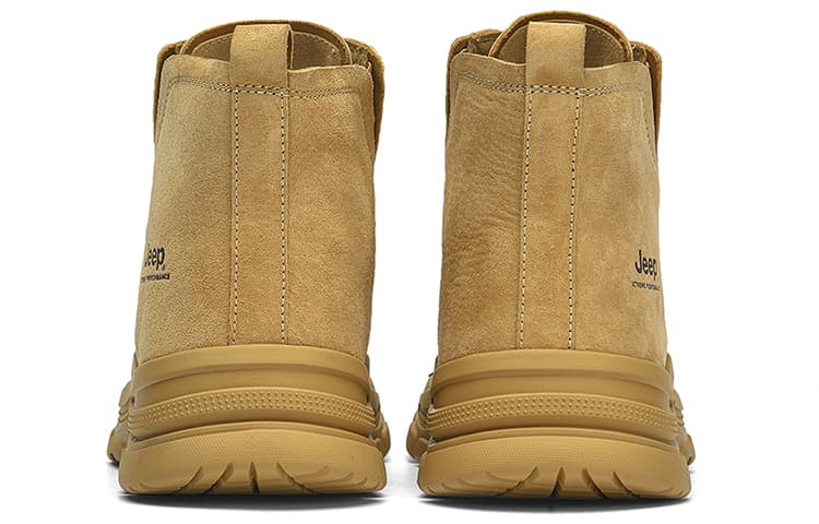 Кроссовки Jeep High Top Армейские ботинки Унисекс Верблюжий цвет - изображение 4