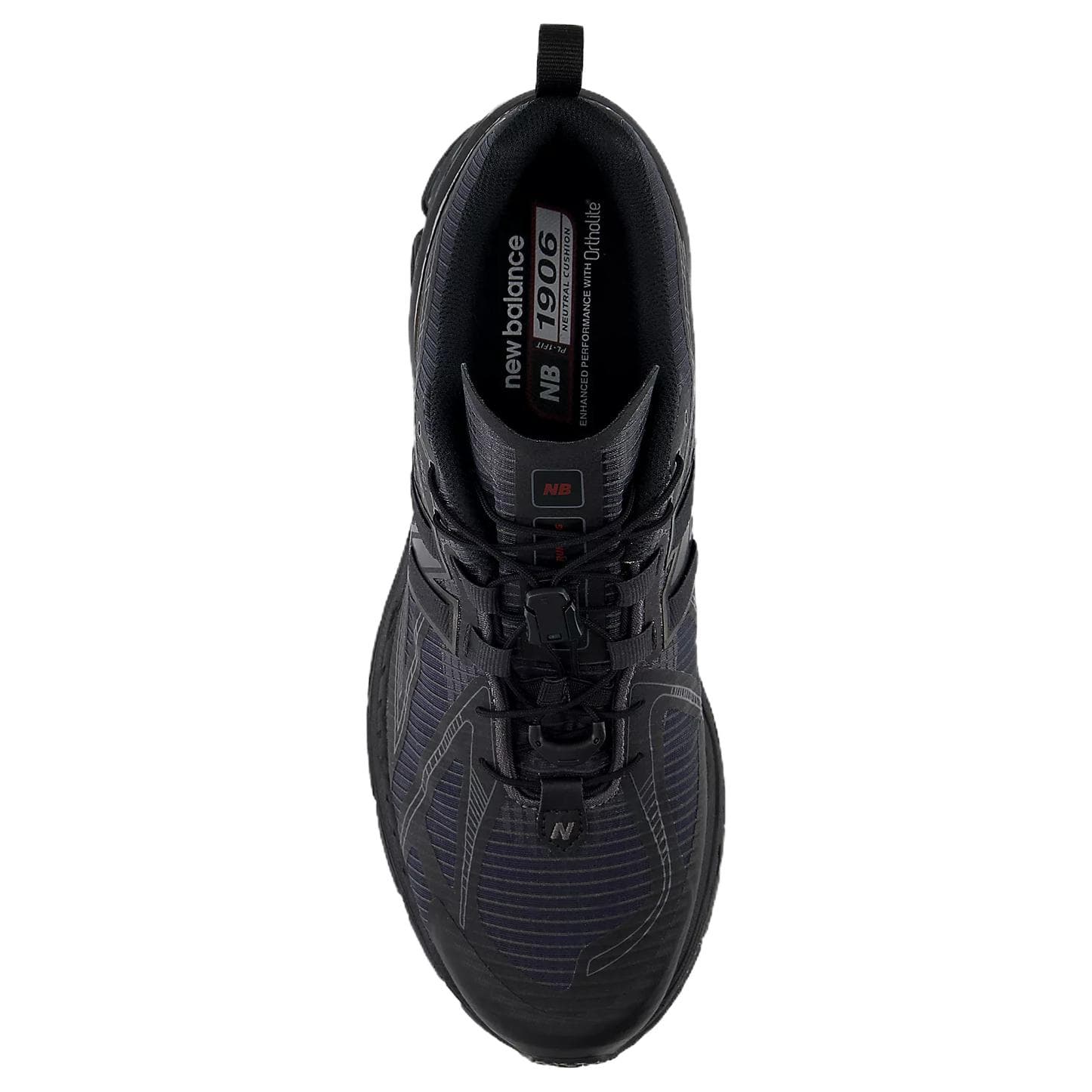 Кроссовки New Balance NB 1906R Устойчивые к истиранию Низкие Кроссовки Унисекс Черные - изображение 4