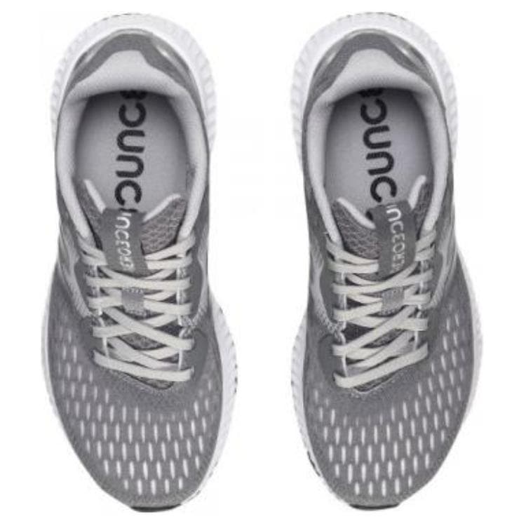 Кроссовки для бега Adidas Aerobounce Износостойкие Низкие Беговые кроссовки Женские Серые - изображение 4