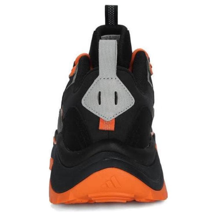 Кроссовки для бега Adidas CITYWOWLK противоскользящие устойчивые к истиранию низкие беговые кроссовки унисекс черные - изображение 4