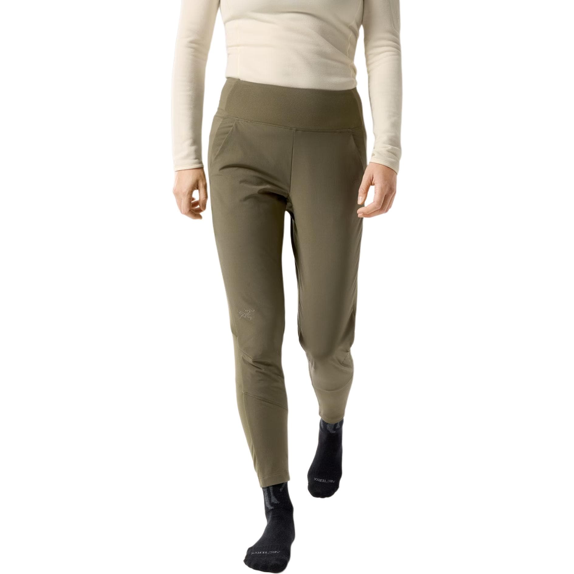 Трусы Arcteryx RHO Hybrid Logo Comfortable Durable Slim Warm Pants Womens - изображение 7