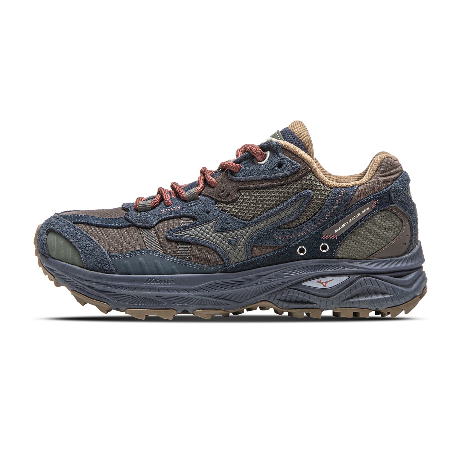 Кроссовки для бега Mizuno Racer ADV Low Топ Тренировки Физкультурный зачет Гонки Городская коммутация Беговые кроссовки Унисекс Gypsie - изображение 1