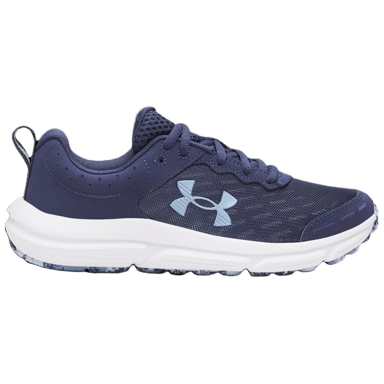 Кроссовки для бега Under Armour Charged Assert 10 Комфортные и Легкие Дышащие Беговые Кроссовки Женские Синие - изображение 2