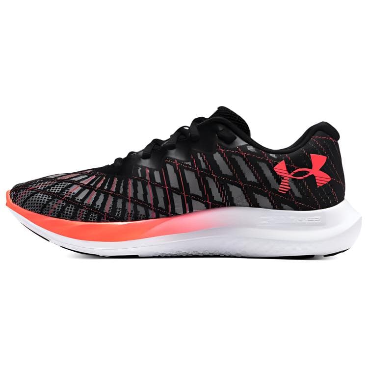 Кроссовки для бега Under Armour Charged Breeze 2 Сухая и Комфортная Ткань Низкие Кроссовки для Бега Женские Черные Красные - изображение 1
