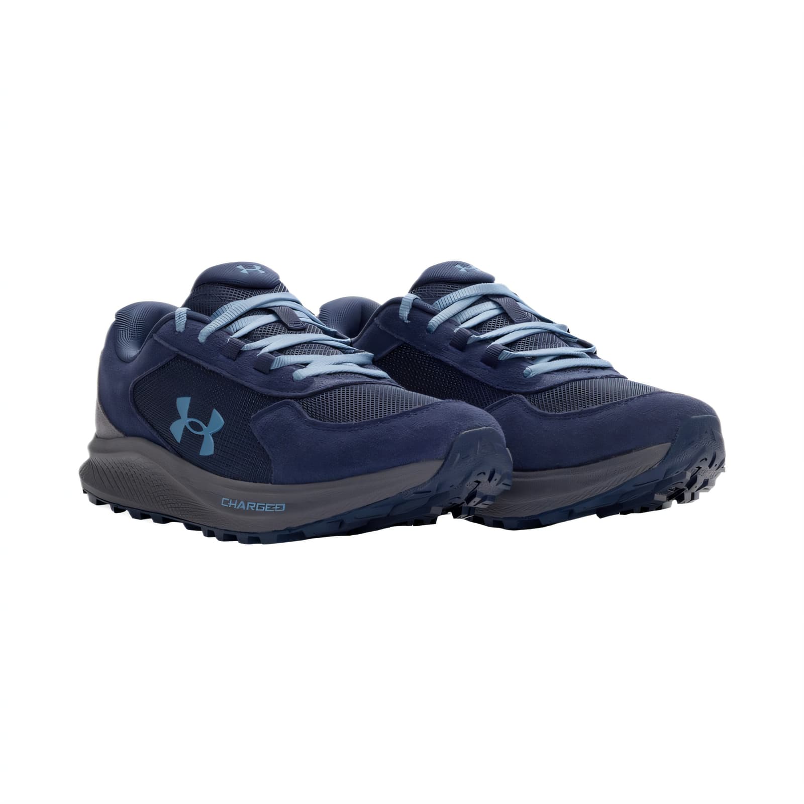 Кроссовки для бега Under Armour Bandit TR3 SD Беговые кроссовки Мужские Синие Серые - изображение 3