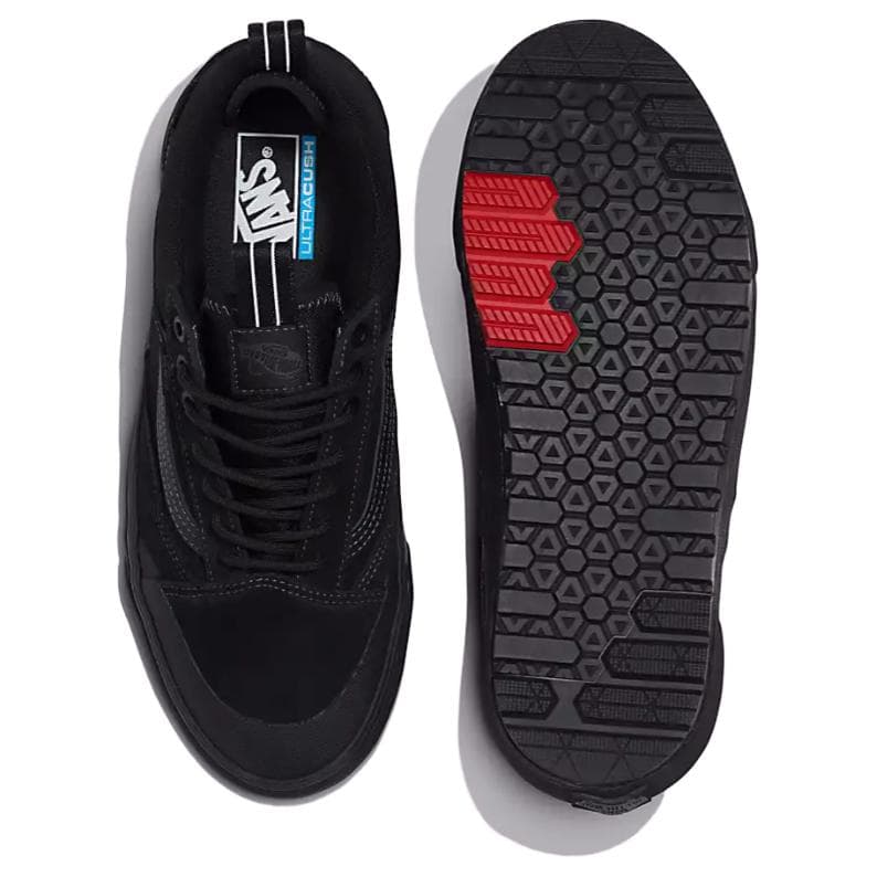 Кроссовки Vans Old Skool Износостойкая и Водонепроницаемая Низкая Уличная Обувь Унисекс Черная - изображение 4