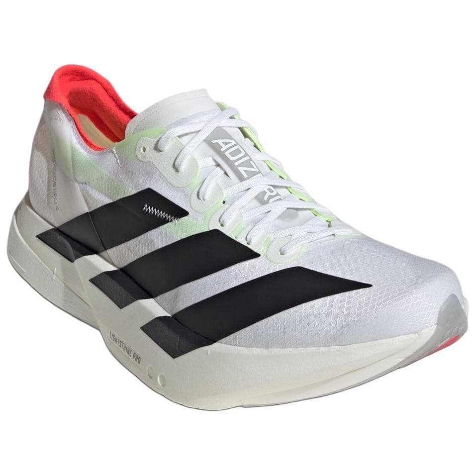 Кроссовки для бега Adidas Adizero Adios Pro 4 Амортизация Антискользящий Лоу-топы Марафон Бег на длинные дистанции Обувь Мужской Белый - изображение 3