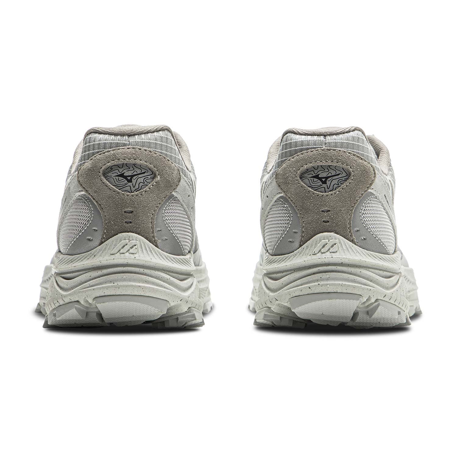 Кроссовки для бега Mizuno Racer ADV противоскользящие и дышащие кроссовки для бега с низким верхом унисекс пыльно-серый цвет - изображение 5