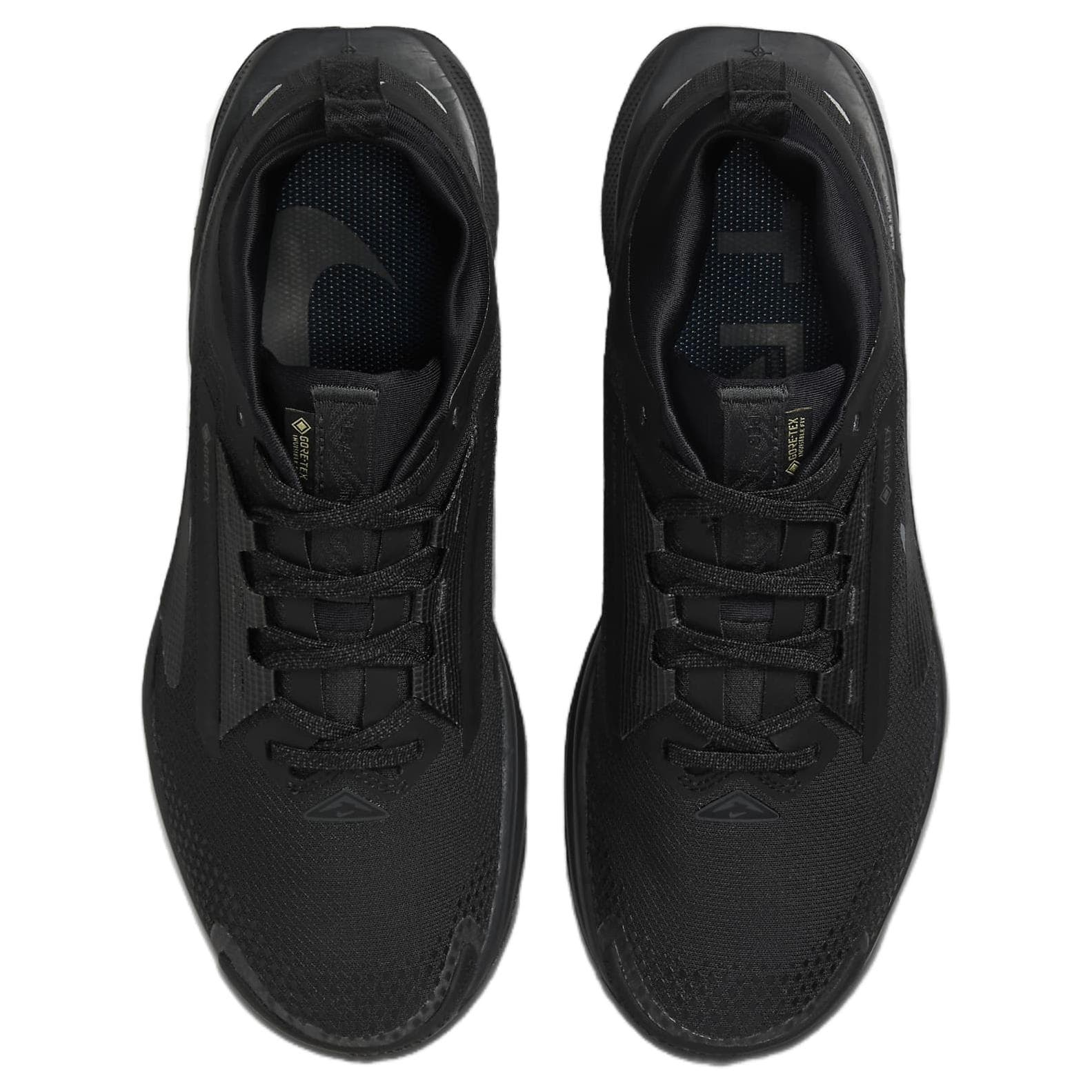 Кроссовки для бега Nike Pegasus Trail 5 Водонепроницаемые Низкие Беговые Кроссовки Женские Черные - изображение 4