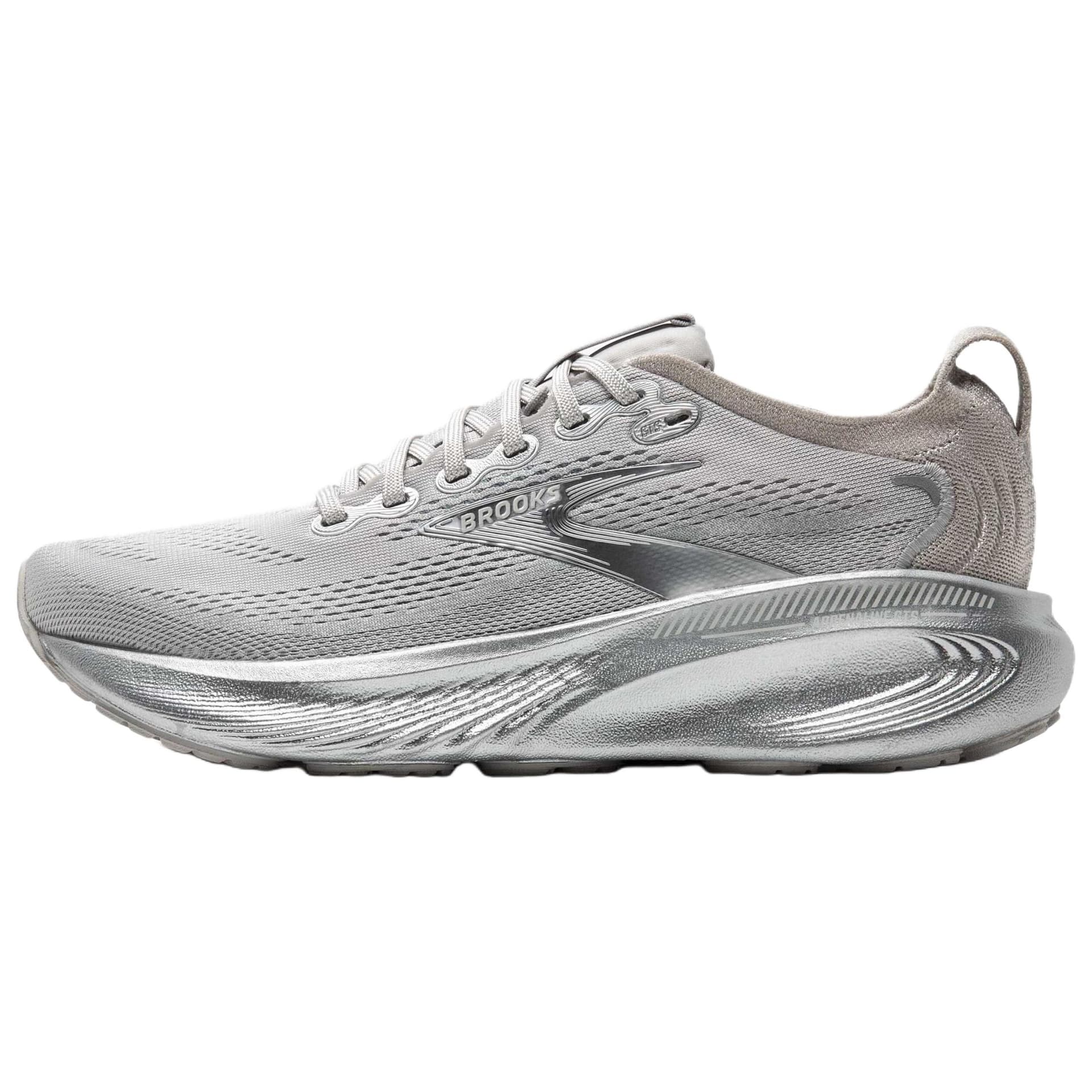 Кроссовки для бега Brooks Adrenaline GTS 25 Дышащая Поддержка Повседневные Беговые Кроссовки Мужские Серые - изображение 1