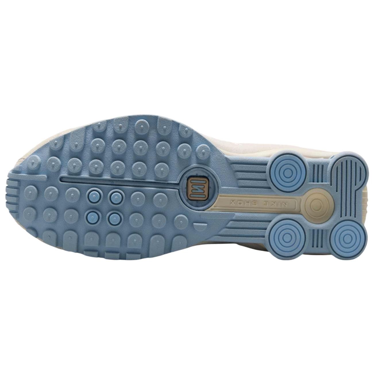 Кроссовки для бега NIKE Shox R4 Low Топ Повседневный Спринт Беговые кроссовки Женские Бежево-коричневый - изображение 5