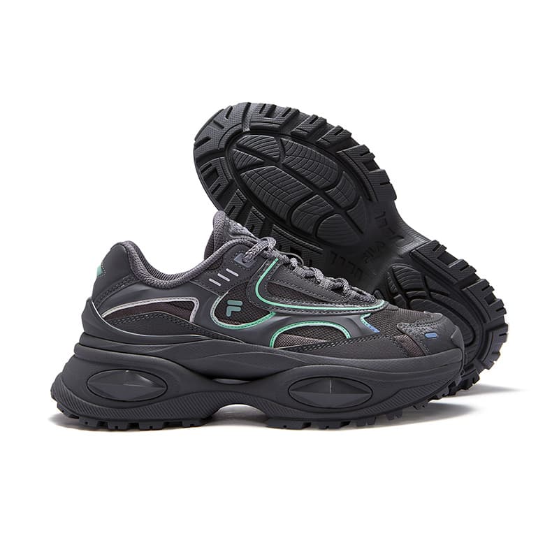 Кроссовки FILA FUSION BIANCO III Бьянко 3 Мягкий и Комфортный Устойчивый к Износу Низкий Топ Кроссовки для Бега Женские Серые - изображение 5