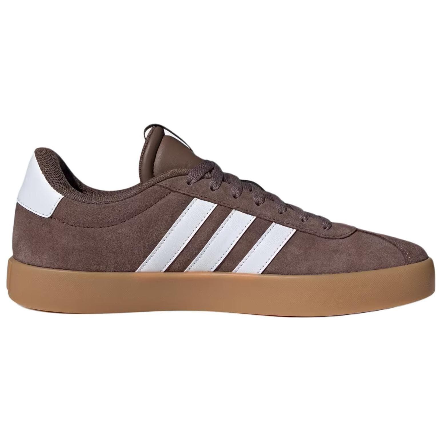 Кроссовки Adidas VL COURT 3,0 Удобный Low Топ Скейтборд Обувь Унисекс Коричневый белый - изображение 2