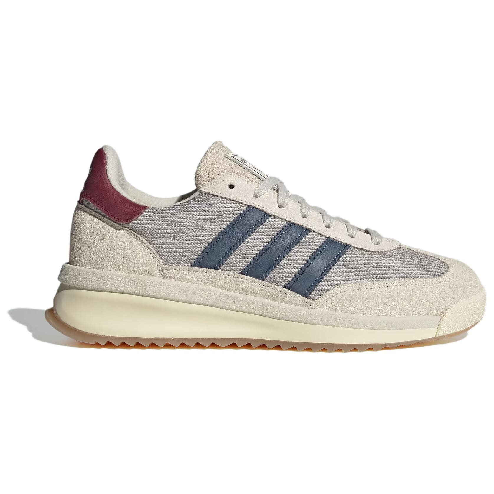 Кроссовки для бега Adidas Originals SL 72 Ткань Низкие Повседневные Беговые Кроссовки Унисекс Серые - изображение 2