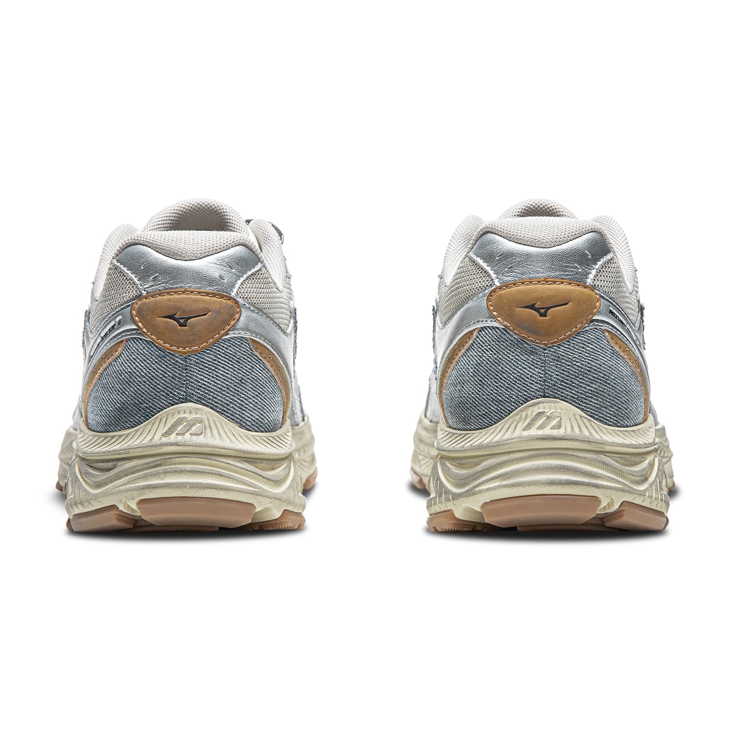 Кроссовки для бега Mizuno Racer S Low Топ Бег на длинные дистанции Спринт Беговые кроссовки Унисекс Серебряный Коричневый - изображение 5