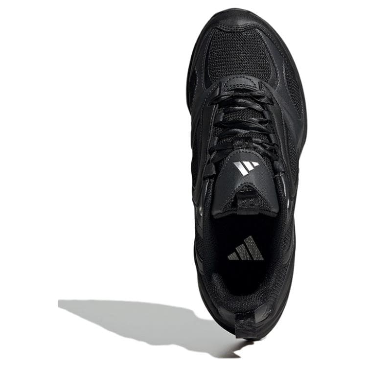 Кроссовки для бега Adidas SWANNER Комфортные Низкие Беговые Кроссовки Женские Черные - изображение 4