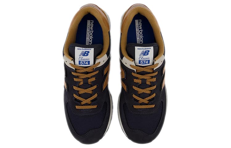 Кроссовки для бега New Balance 574 V2 Blue Brown - изображение 4