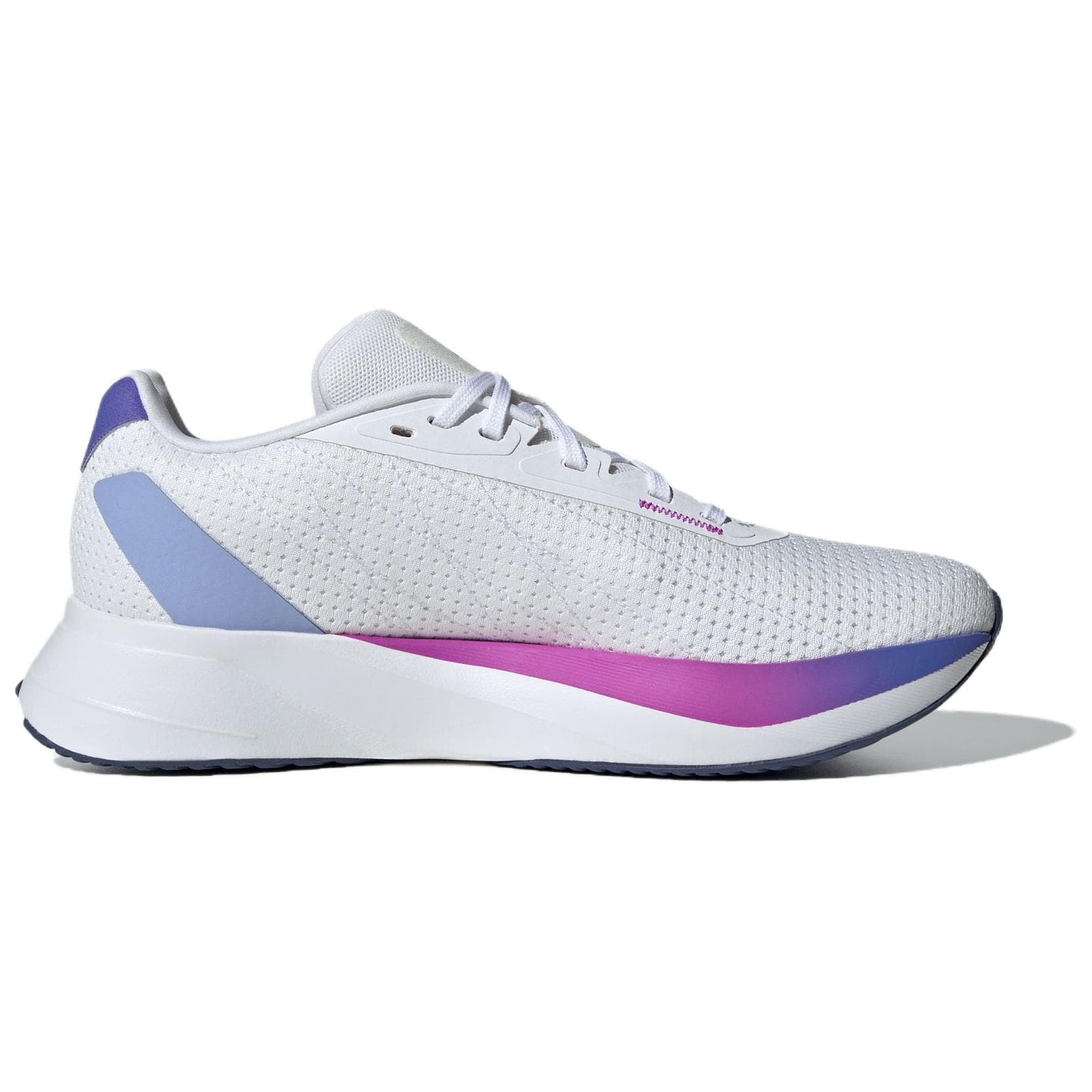 Кроссовки для бега Adidas Duramo Sl Удобные Противоскользящие Устойчивые к истиранию Низкие Беговые кроссовки Женские Белые - изображение 2