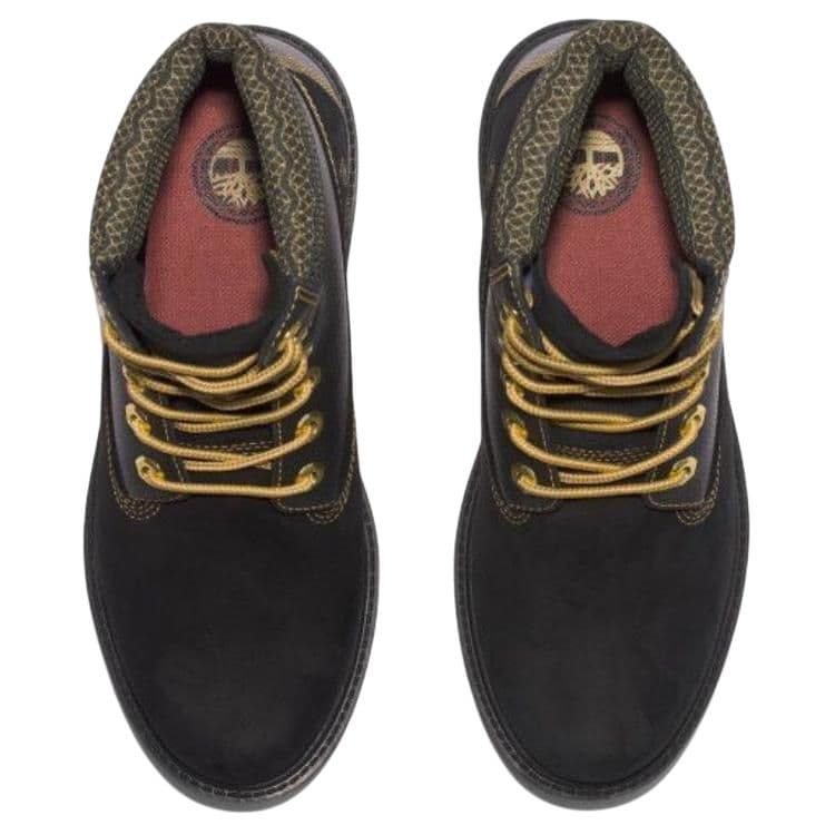 Сапоги Timberland Heritage Collection Удобные ботильоны женские черные - изображение 3