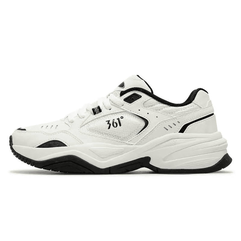 Кроссовки 361° Retro Dad Shoes White Black - изображение 1