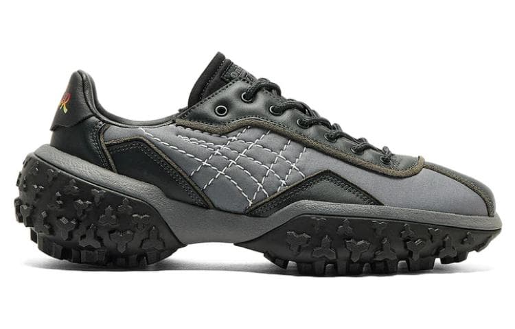 Кроссовки Onitsuka Tiger Устойчивая к истиранию низкая уличная обувь унисекс черного цвета - изображение 2