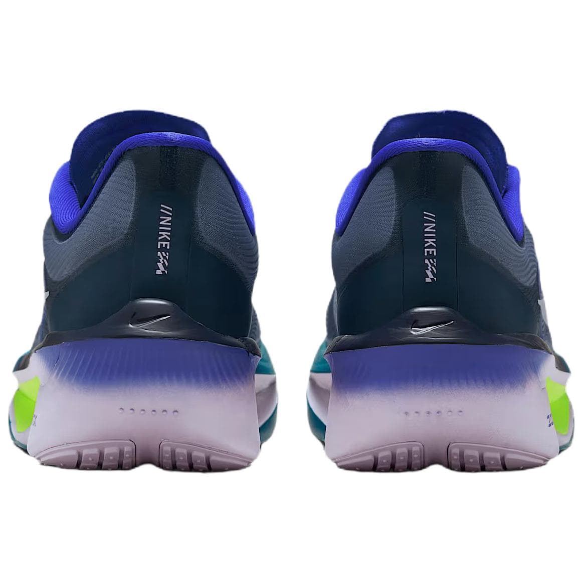 Кроссовки для бега NIKE Zoom Fly 6 ZoomX Пена Повседневный Марафон Беговые кроссовки Мужской Сине-белый - изображение 5