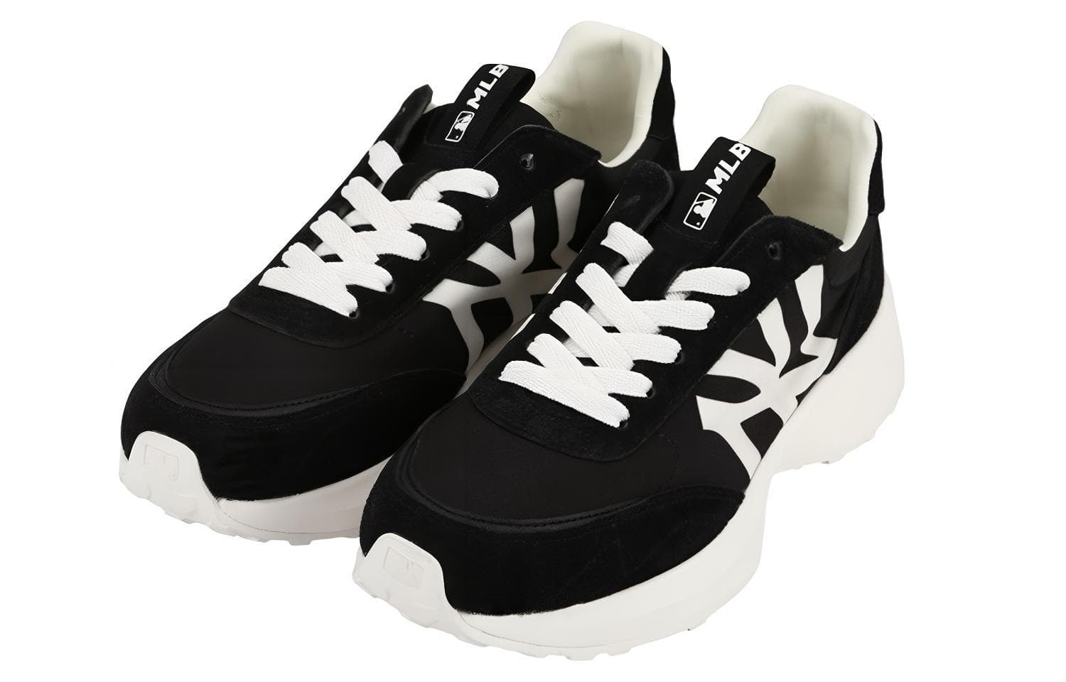 Кроссовки MLB Chunky Jogger Black White - изображение 2