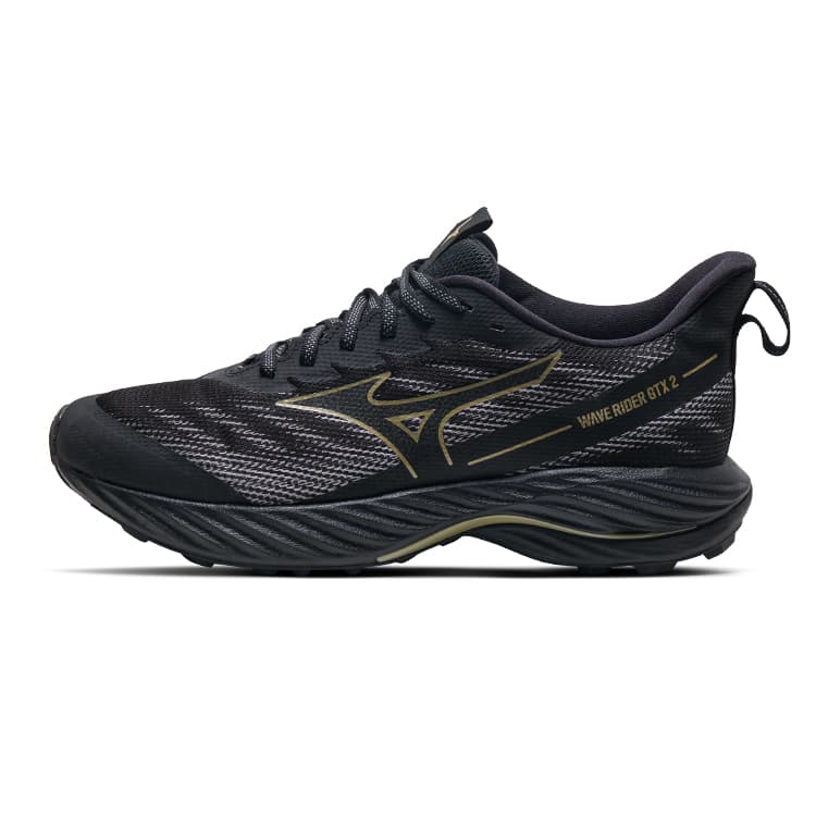 Кроссовки для бега Mizuno Лоу-топы Беговые кроссовки Унисекс Черный золотой - изображение 1