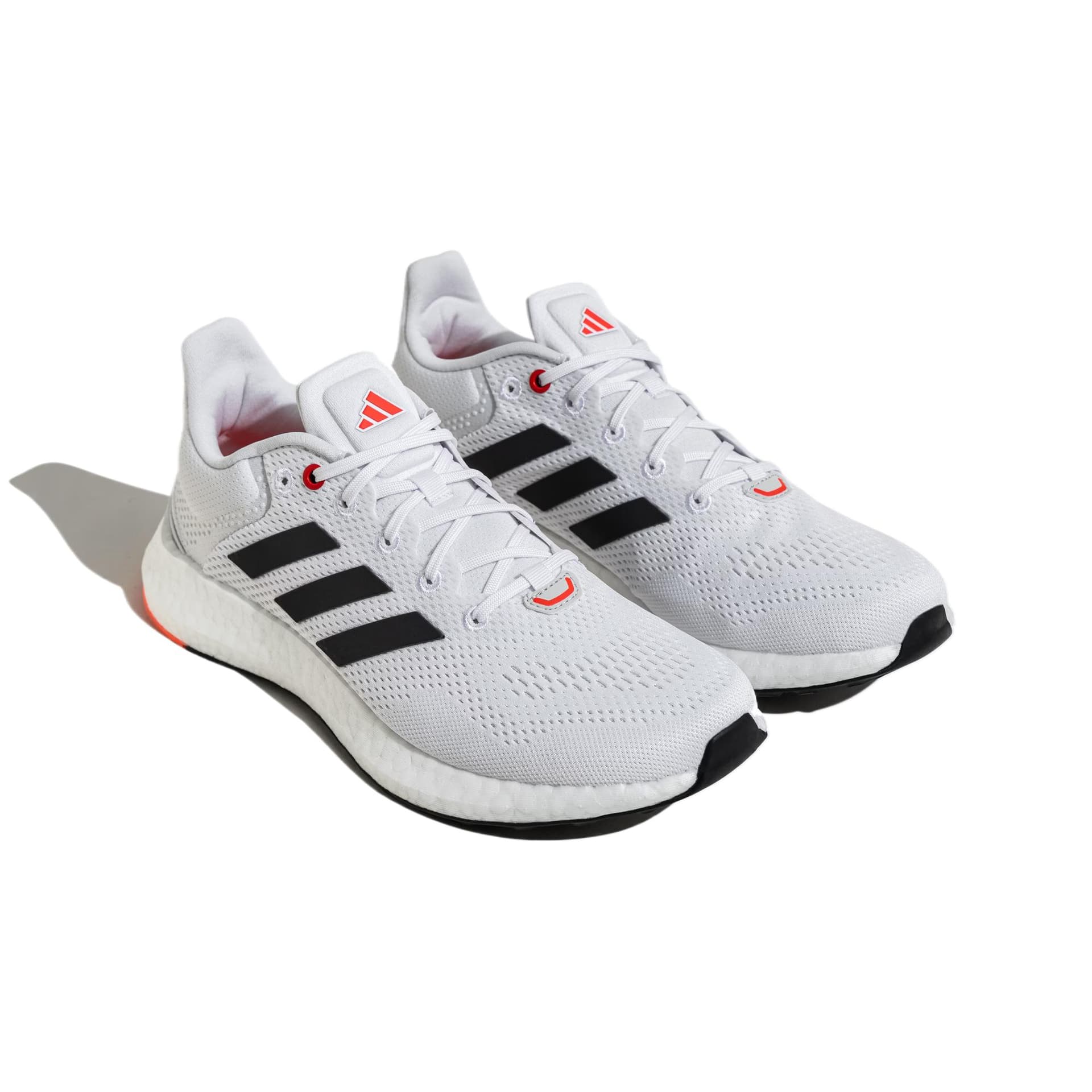 Кроссовки для бега Adidas PureBoost Ткань Low Топ Беговые кроссовки Унисекс Белый - изображение 3