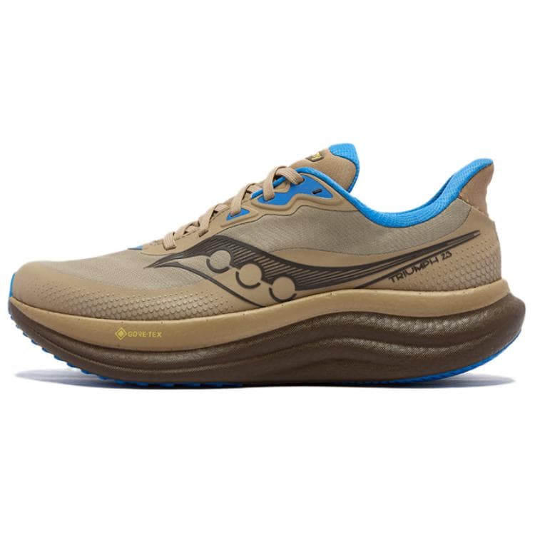 Кроссовки для бега Saucony Triumph Victory 23 Дышащий Low Топ PWRRUN PB Тренировки Бег на длинные дистанции Обувь Унисекс Коричневый - изображение 1