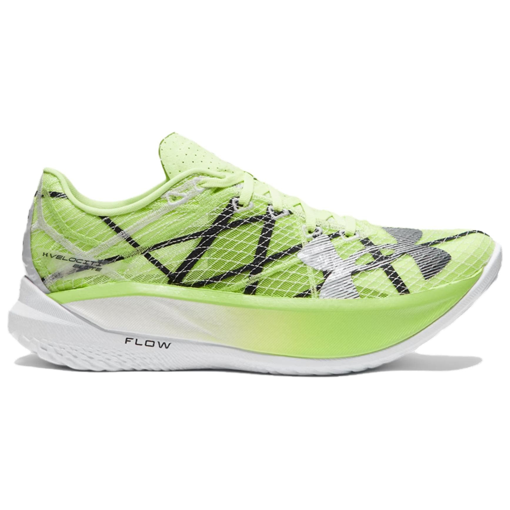 Кроссовки для бега Under Armour Velociti Elite 2 Low Беговые кроссовки унисекс Неоново-зеленый - изображение 2