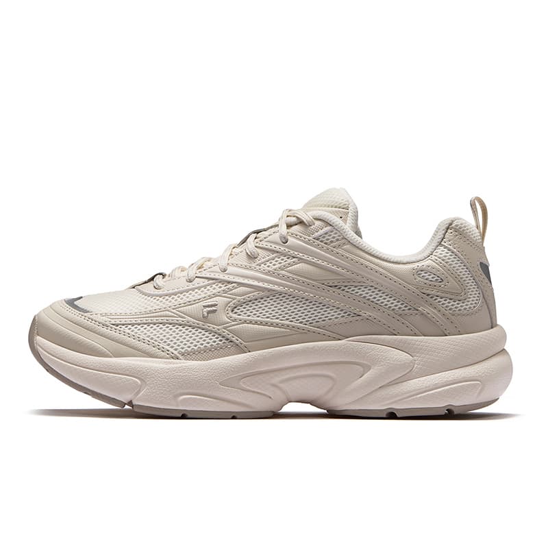 Кроссовки для бега FILA FUSION Легкая трасса Обувь Низкий верх Повседневные беговые кроссовки Женские Пена Белый - изображение 1