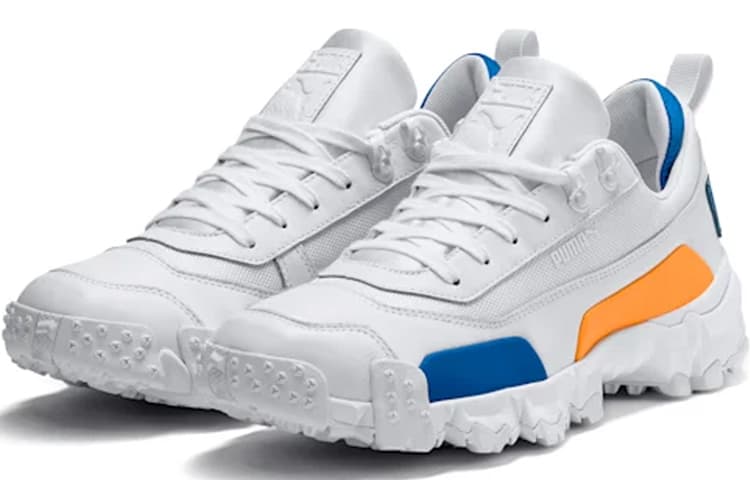 Ботинки уличные PUMA Trailfox White Blue Yellow - изображение 3