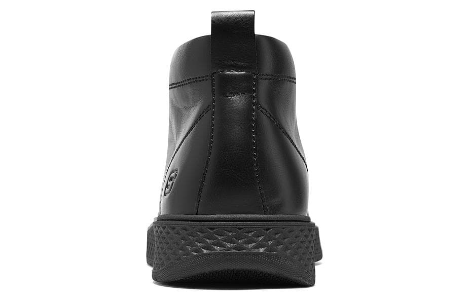 Ботинки Skechers BURKETT Кожа Удобная Повседневная Обувь Мужская Черная - изображение 4