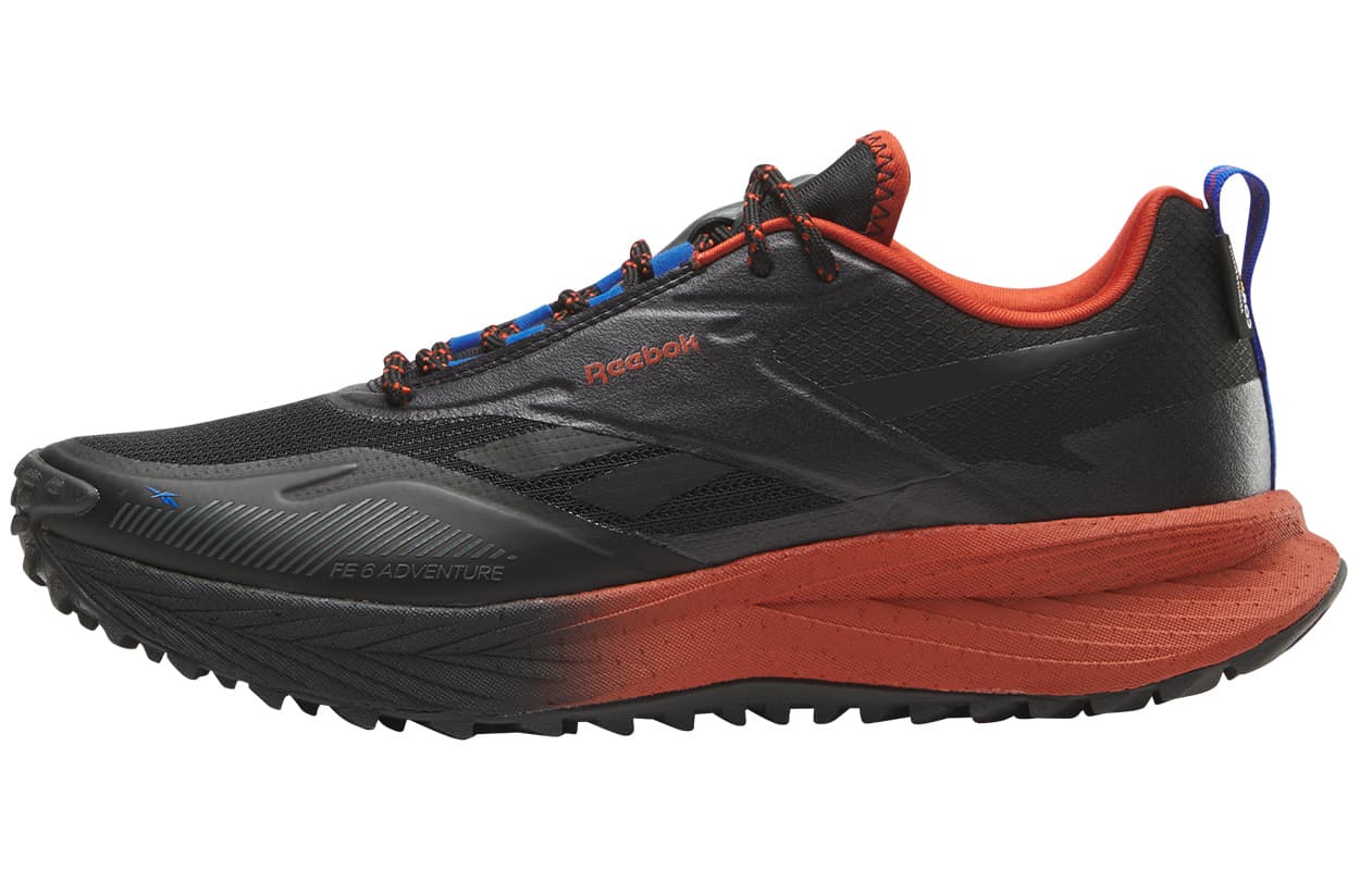 Кроссовки для бега Reebok Устойчивые к истиранию Низкие повседневные беговые кроссовки Мужские Черные - изображение 1