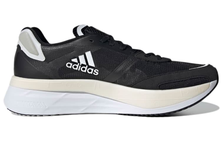 Кроссовки для бега adidas Adizero Boston 10 Black White - изображение 2