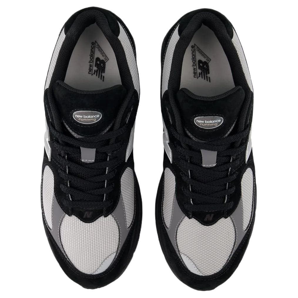 Кроссовки для бега New Balance NB 2002R Low Топ Беговые кроссовки Мужские Черно-белые - изображение 4