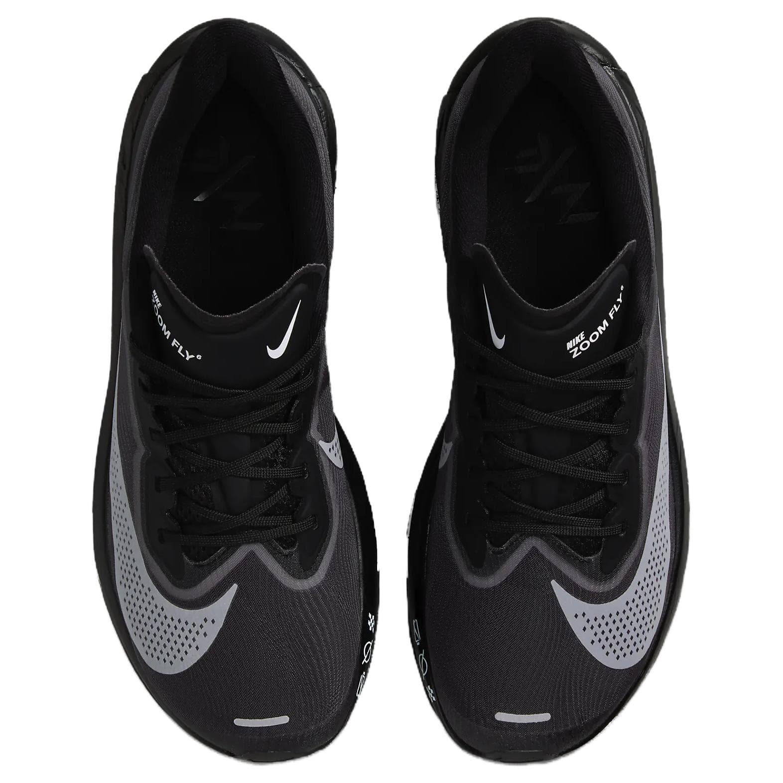 Кроссовки для бега NIKE Zoom Fly 6 Удобный противоскользящий низкий топ с углеродной вставкой - изображение 4