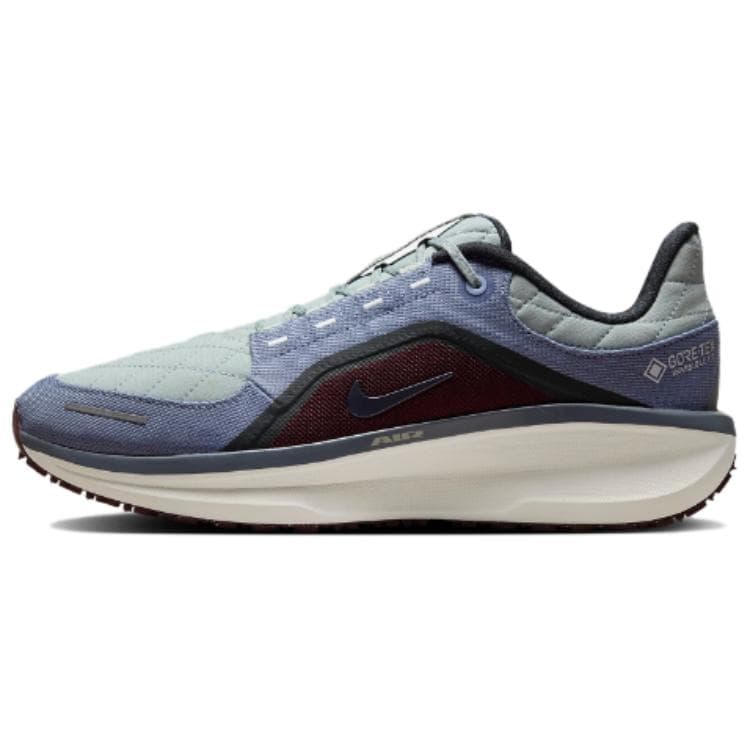 Кроссовки для бега Nike Winflo 11 Водонепроницаемый и Дышащий Низкий Топ Беговые Кроссовки Мужские Синие Зеленые - изображение 1