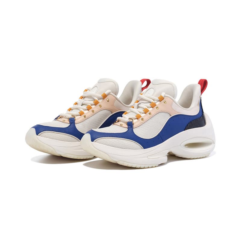 Кроссовки для бега LI NING 1990 Classic Collection Амортизация Устойчивость к истиранию Низкий Топ Беговые кроссовки Женские - изображение 2