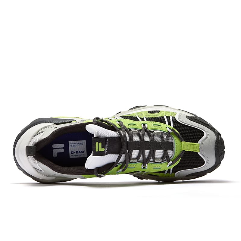 Кроссовки FILA FUSION EXOCET II Mountains Shoe 2 Низкий Топ Повседневная Обувь Мужская Зеленая Hills - изображение 3