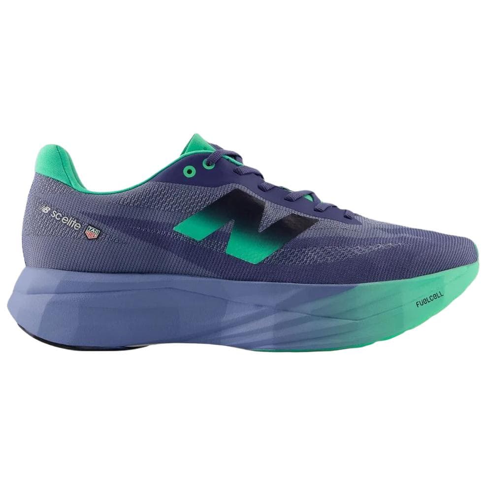 Кроссовки для бега TAG HEUER x New Balance NB FuelCell SC Elite V5 Поддержка Беговые кроссовки Мужские Фиолетовые Синие Зеленые - изображение 2