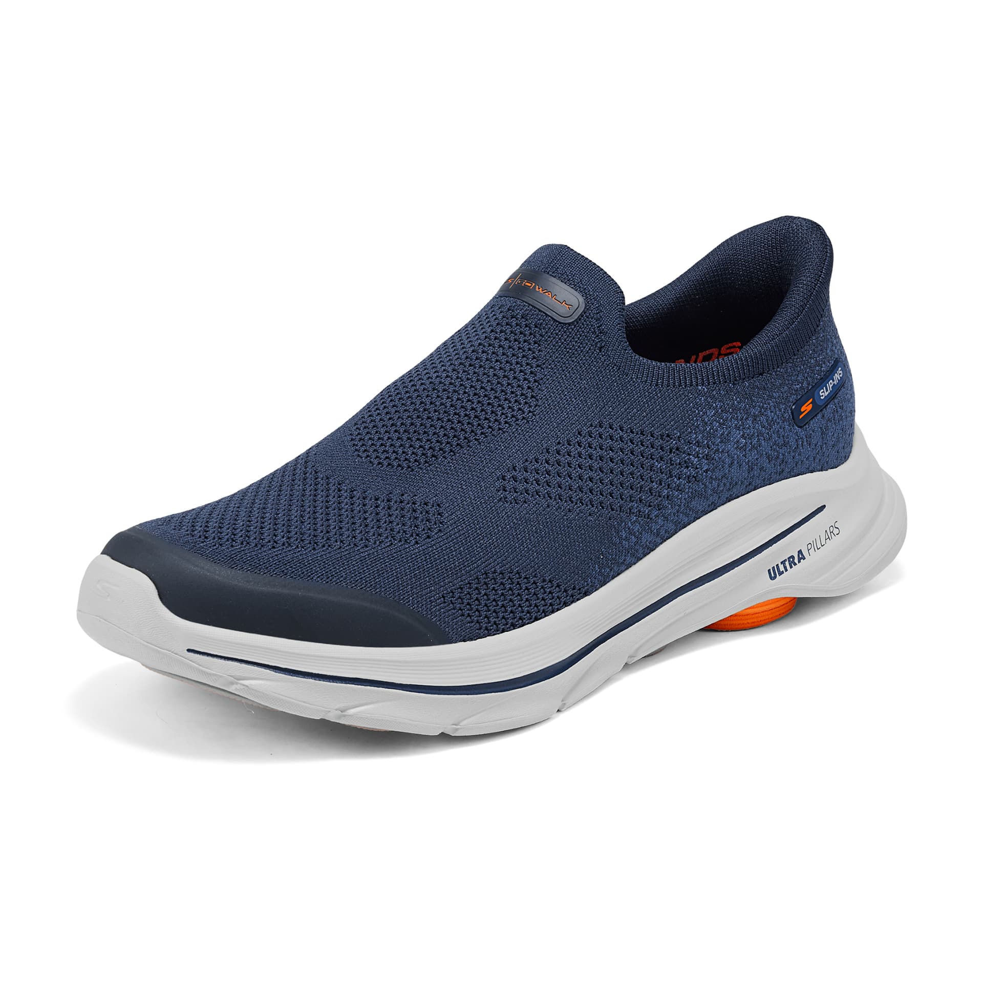 Кроссовки Skechers Go Walk 8 Дышащая Повседневная Обувь Мужская Синяя - изображение 3