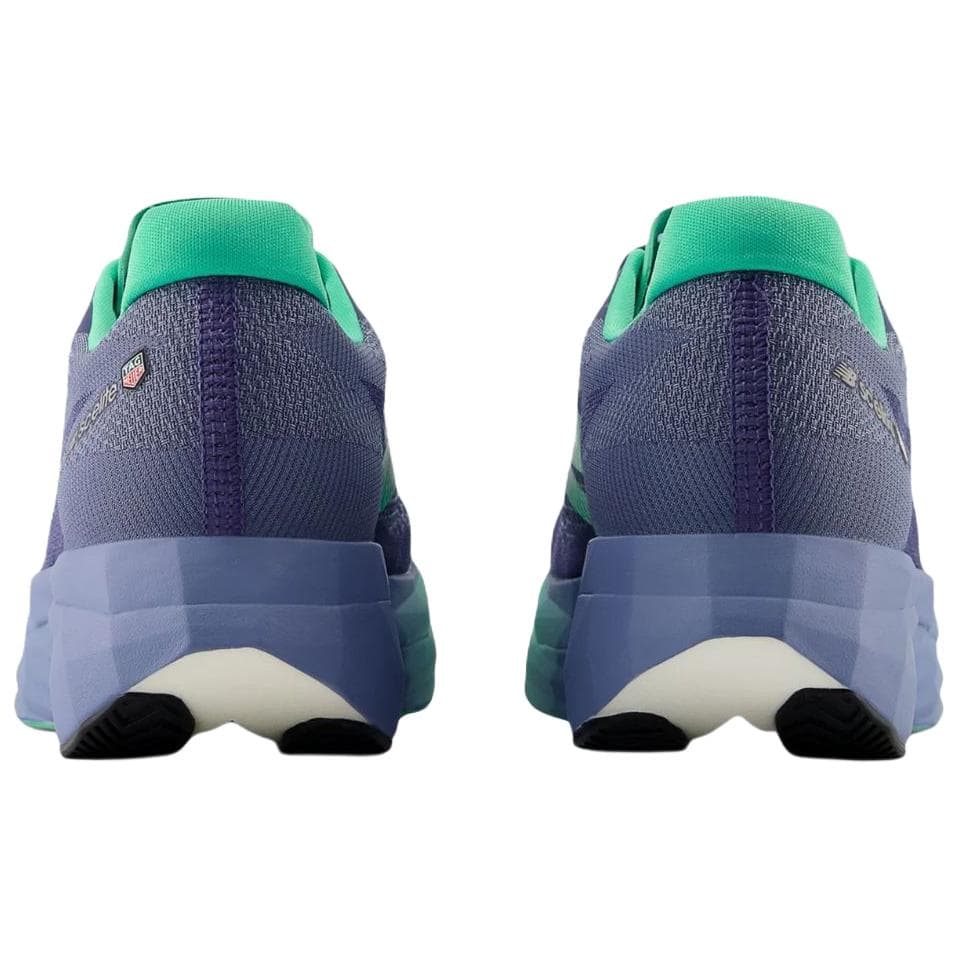 Кроссовки для бега TAG HEUER x New Balance NB FuelCell SC Elite V5 Поддержка Беговые кроссовки Мужские Фиолетовые Синие Зеленые - изображение 5