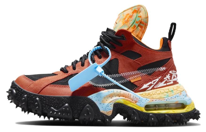 Кроссовки OFF-WHITE Nike Air Terra Forma "Mantra Orange" - изображение 1